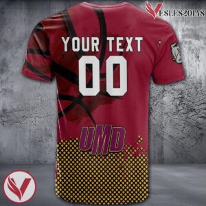 Minnesota-Duluth Bulldogs Basketball Grunge Pattern Unique Personalized T Shirts - Vesles2014S 1