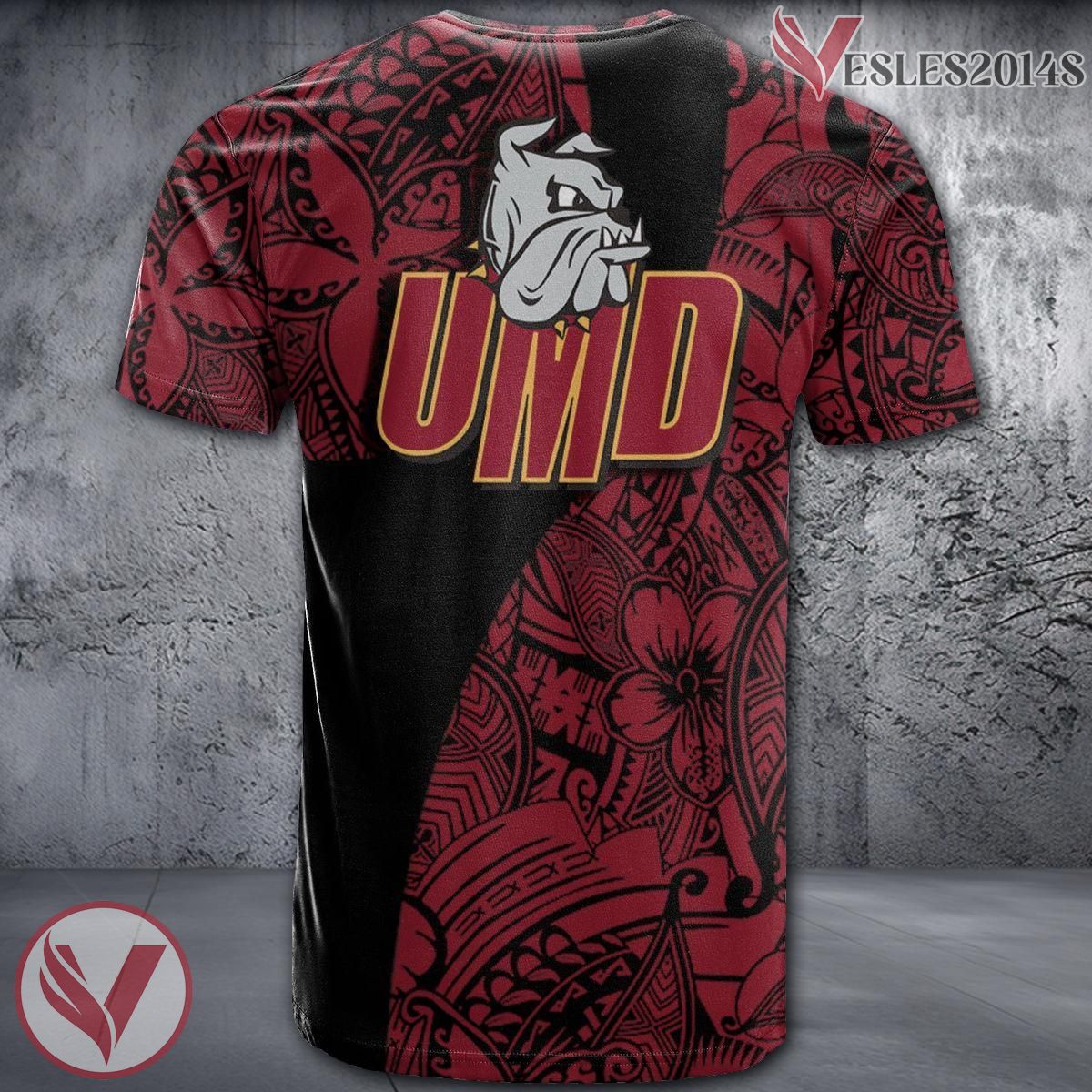 Minnesota-Duluth Bulldogs NCAA Polynesian Pattern Shirt, Unique Gifts For Fans - Vesles2014s 1
