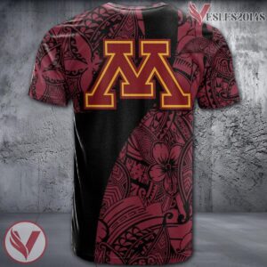 Minnesota Golden Gophers NCAA Polynesian Pattern Shirt, Unique Gifts For Fans - Vesles2014s 1
