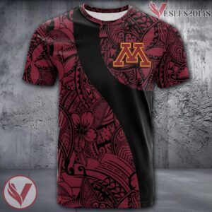 Minnesota Golden Gophers NCAA Polynesian Pattern Shirt, Unique Gifts For Fans - Vesles2014s
