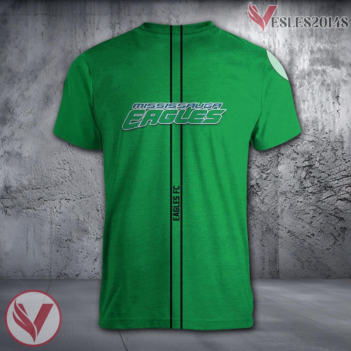 Mississauga Eagles FC Customizable Shirt, Unique CA Soccer Style For Fans - Vesles2014s 1