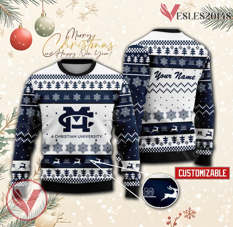 Mississippi College Custom Ugly Christmas Sweater, Unique Gift For Fans - Vesles2014s