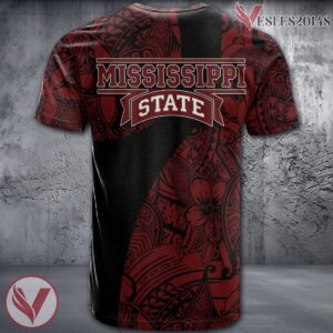 Mississippi State Bulldogs NCAA Polynesian Pattern Shirt, Unique Gifts For Fans - Vesles2014s 1