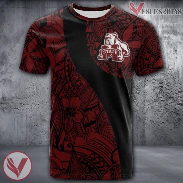 Mississippi State Bulldogs NCAA Polynesian Pattern Shirt, Unique Gifts For Fans - Vesles2014s