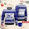 Mizuno Logo Personalized Ugly Christmas Sweater, Unique Gift For Fans - Vesles2014s
