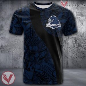Monmouth Hawks NCAA Polynesian Pattern Shirt, Unique Gifts For Fans - Vesles2014s