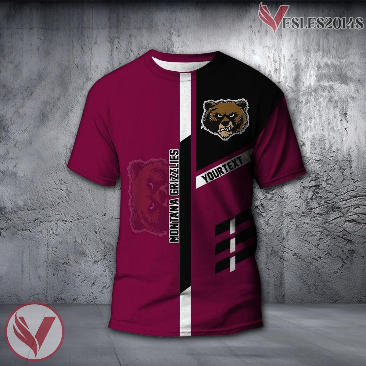 Montana Grizzlies Personalized Shirt, Unique Gifts For NCAA Fans - Vesles2014s