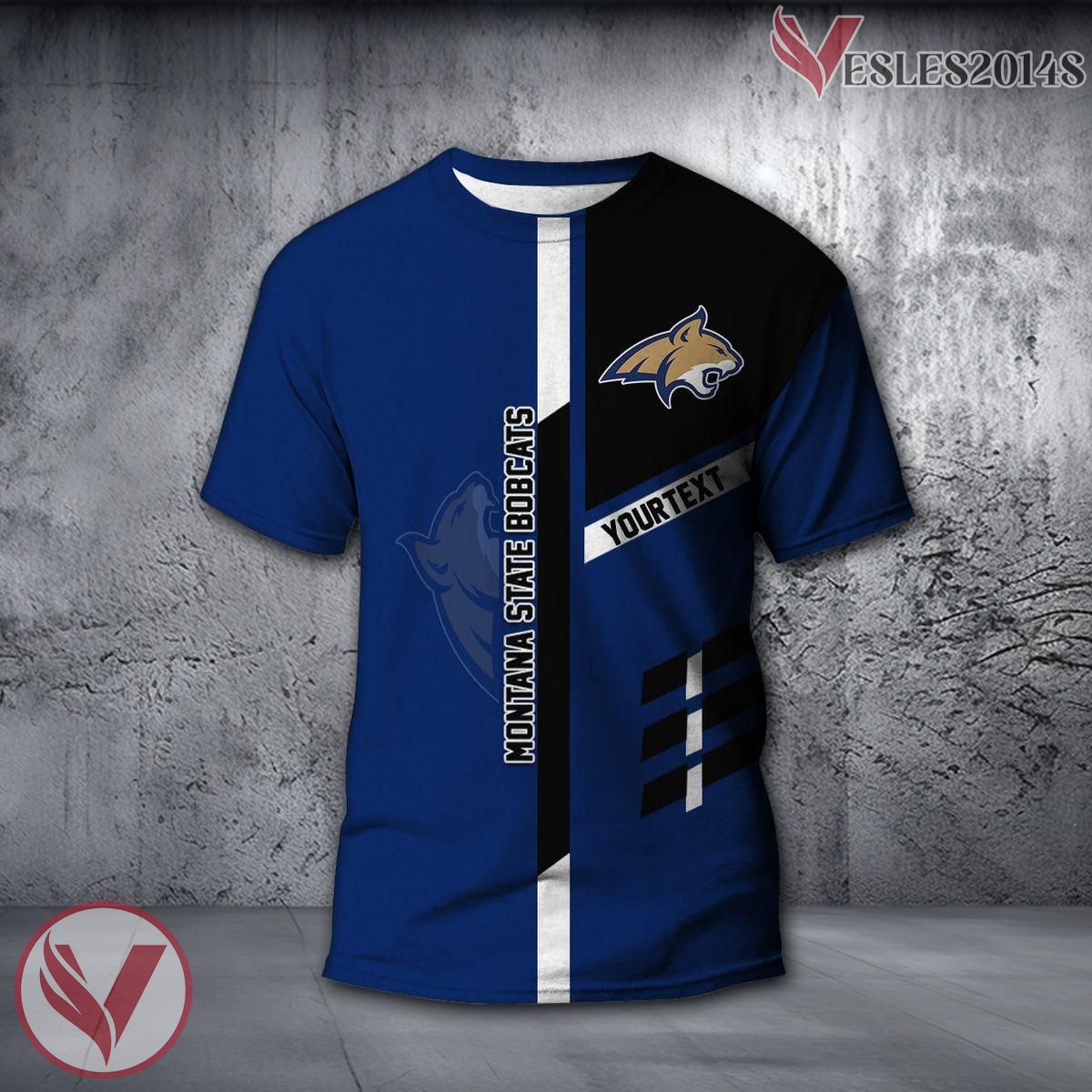 Montana State Bobcats Personalized Shirt, Unique Gifts For NCAA Fans - Vesles2014s