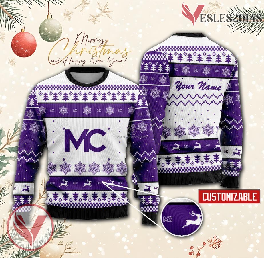 Montgomery College Custom Ugly Christmas Sweater, Unique Gift For Fans - Vesles2014s