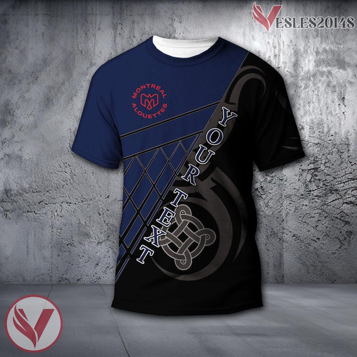 Montreal Alouettes Customizable Shirt, Unique Gifts For CA Football Fans - Vesles2014s