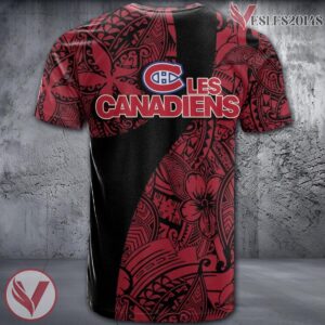 Montreal Canadiens Polynesian Pattern Shirt, Unique Gifts For NHL Fans - Vesles2014s 1