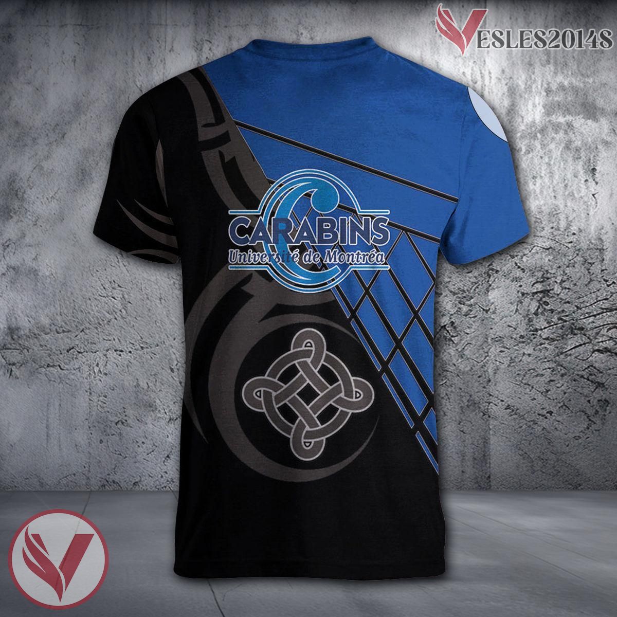 Montreal Carabins CA CIS Celtic Custom Shirt, Unique Gifts For Fans - Vesles2014s 1