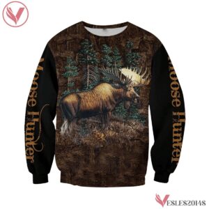 Moose Hunter Shirts For Men And Women Plus Size Uniform Custom Clothes, Unique Gifts For Employee - Vesles2014s 1