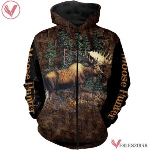 Moose Hunter Shirts For Men And Women Plus Size Uniform Custom Clothes, Unique Gifts For Employee - Vesles2014s 3