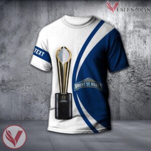 Mount St. Mary's Mountaineers NCAA 2022 National Champions Legendary 3D Shirt - Vesles2014S