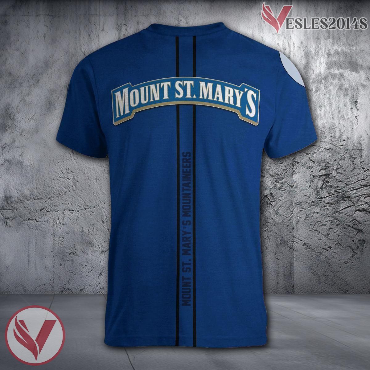 Mount St. Mary's Mountaineers Personalized Shirt, Unique Gifts For NCAA Fans - Vesles2014s 1