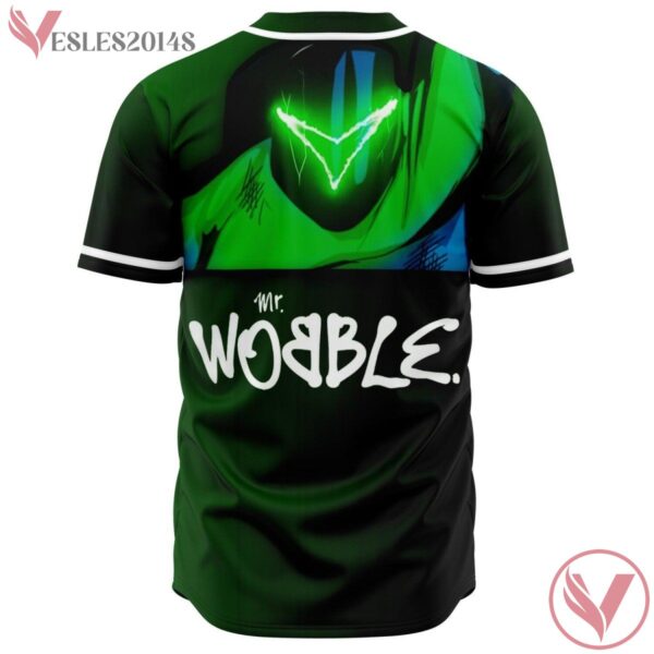 Mr Wobble Ganja White Night Green Jersey For EDM Festivals - Vesles2014s 1