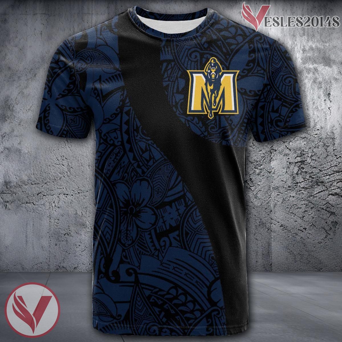 Murray State Racers NCAA Polynesian Pattern Shirt, Unique Gifts For Fans - Vesles2014s