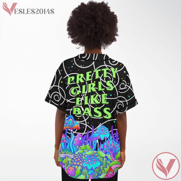 Mushroom Spychedelic Pretty Girls Like Bass EDM Jersey - Vesles2014s 3