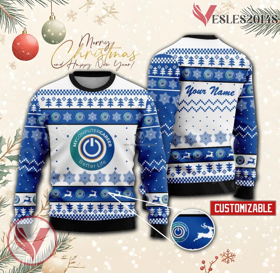 MyComputerCareer Custom Ugly Christmas Sweater, Unique Gift For Fans - Vesles2014s