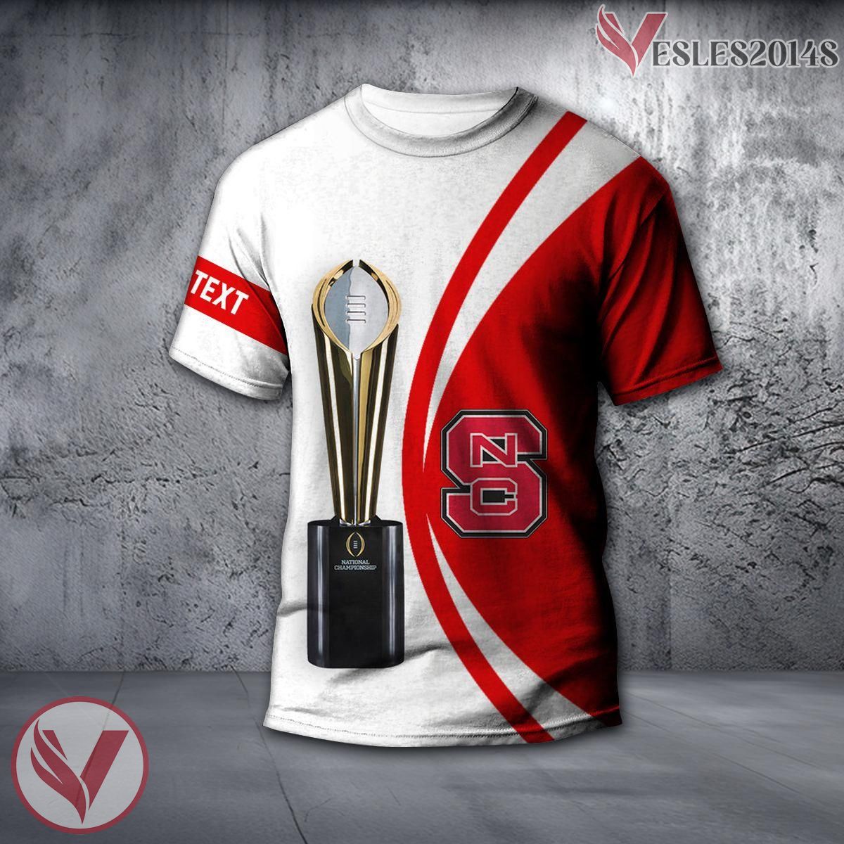 NC State Wolfpack NCAA 2022 National Champions Legendary 3D Shirt - Vesles2014S