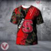 NC State Wolfpack NCAA With Red Poppy Flower 3D Shirt, Unique Gift For Fans - Vesles2014S