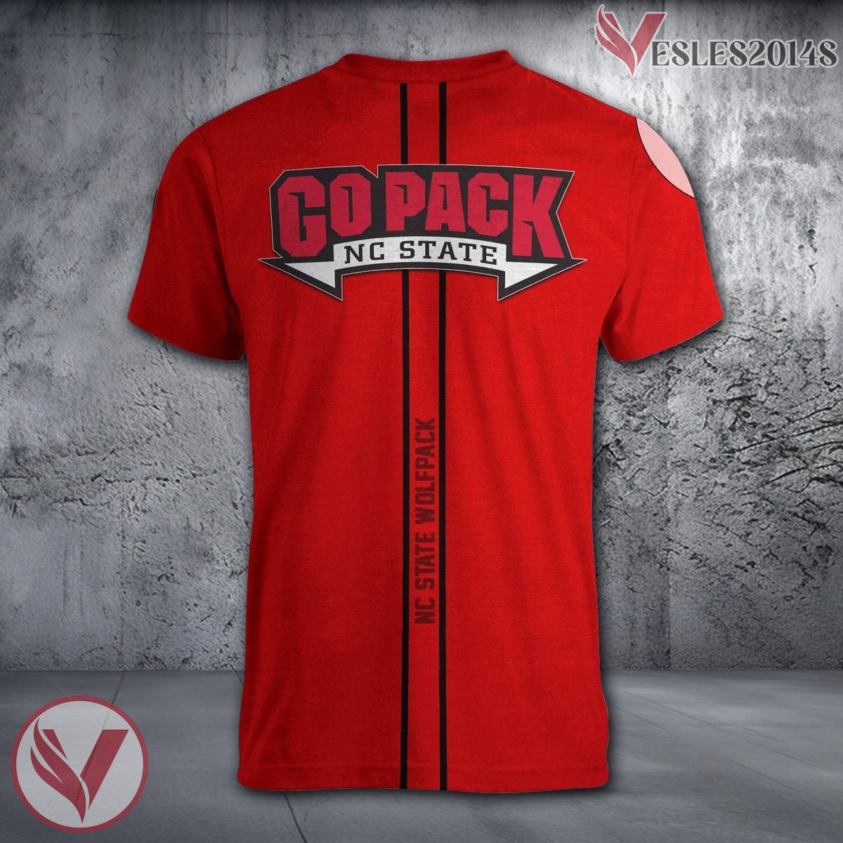 NC State Wolfpack Personalized Shirt, Unique Gifts For NCAA Fans - Vesles2014s 1