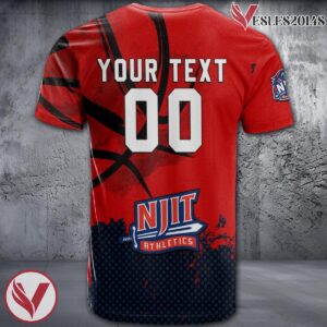 NJIT Highlanders Basketball Grunge Pattern Unique Personalized T Shirts - Vesles2014S 1