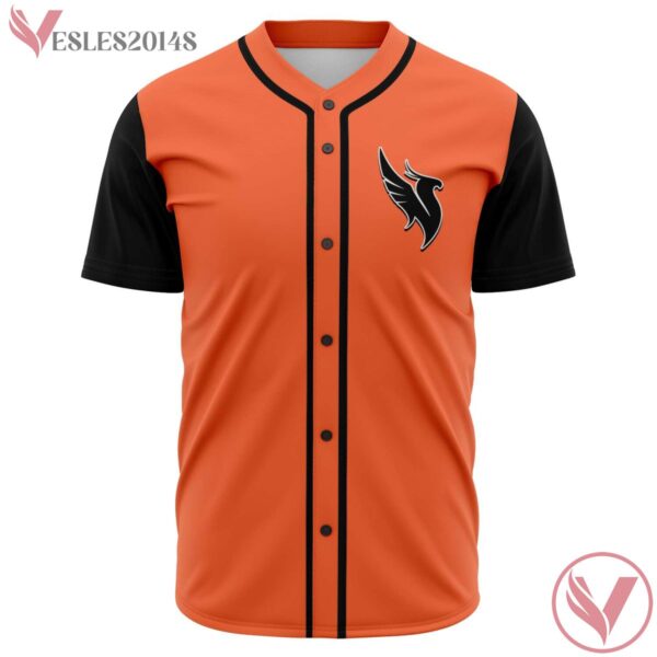 Naruto Style Illenium Black Orange Jersey - Vesles2014s
