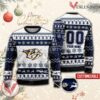 Nashville Predators Hockey Custom Ugly Christmas Sweater, Unique Gift For Fans - Vesles2014s