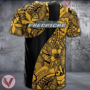 Nashville Predators Polynesian Pattern Shirt, Unique Gifts For NHL Fans - Vesles2014s 1