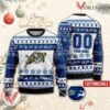 Navy College Rugby Custom Ugly Christmas Sweater, Unique Gift For Fans - Vesles2014s
