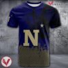 Navy Midshipmen Basketball Grunge Pattern Unique Personalized T Shirts - Vesles2014S