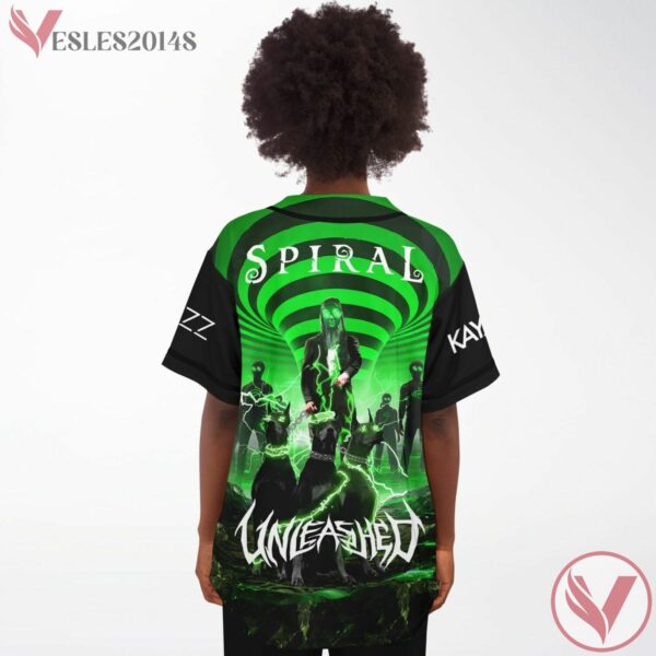Neon Green Justine K custom jersey - Vesles2014s 2