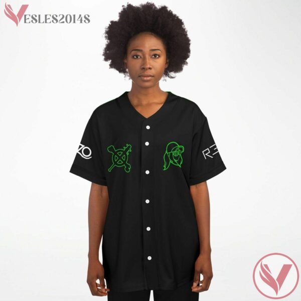 Neon Green Justine K custom jersey - Vesles2014s 3