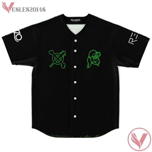 Neon Green Justine K custom jersey - Vesles2014s