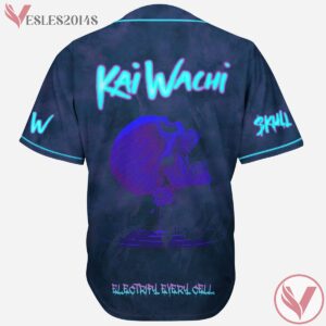 Neon Skull Kai Wachi Baseball Jersey - Vesles2014s 1