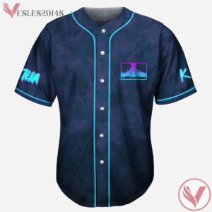 Neon Skull Kai Wachi Baseball Jersey - Vesles2014s