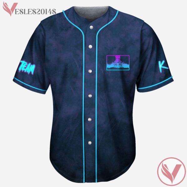Neon Skull Kai Wachi Baseball Jersey - Vesles2014s