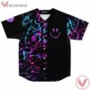 Neon Splashes Delbria Baseball Jersey For EDM Festivals - Vesles2014s