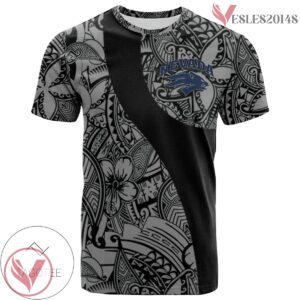 Nevada Wolf Pack NCAA Polynesian Pattern Shirt, Unique Gifts For Fans - Vesles2014s
