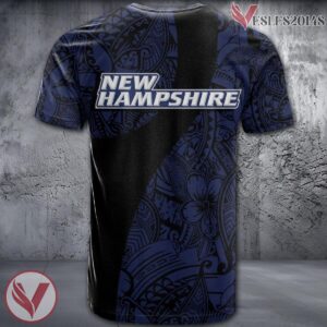New Hampshire Wildcats NCAA Polynesian Pattern Shirt, Unique Gifts For Fans - Vesles2014s 1