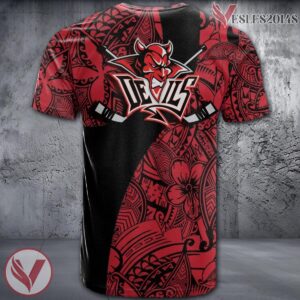 New Jersey Devils Polynesian Pattern Shirt, Unique Gifts For NHL Fans - Vesles2014s 1