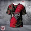 New Mexico Lobos NCAA With Red Poppy Flower 3D Shirt, Unique Gift For Fans - Vesles2014S