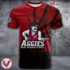 New Mexico State Aggies Basketball Grunge Pattern Unique Personalized T Shirts - Vesles2014S