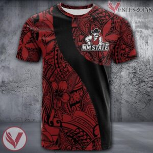 New Mexico State Aggies NCAA Polynesian Pattern Shirt, Unique Gifts For Fans - Vesles2014s