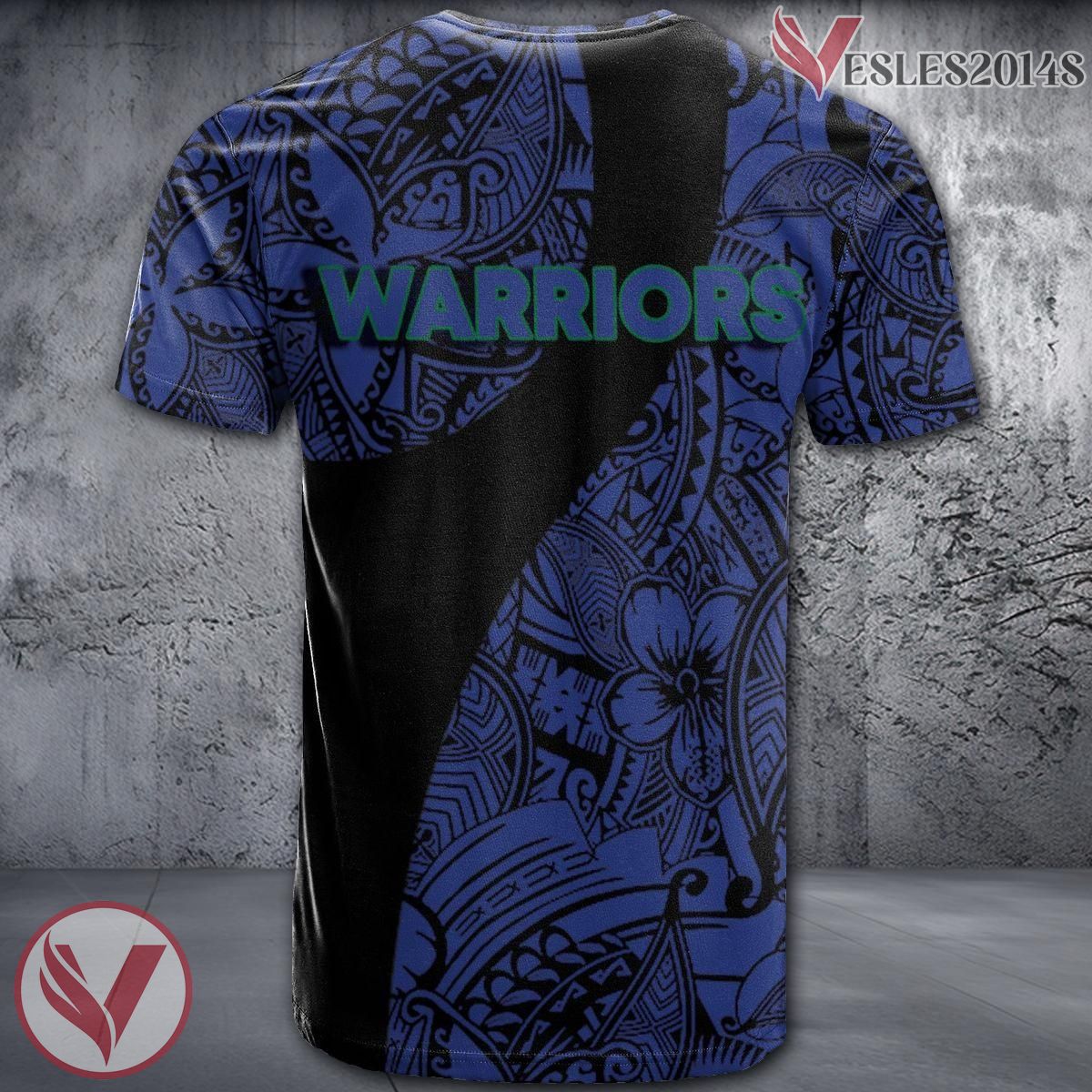 New Zealand Warriors NRL Polynesian Pattern Shirt, Unique Gifts For Fans - Vesles2014s 1