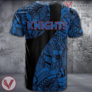 Newcastle Knights NRL Polynesian Pattern Shirt, Unique Gifts For Fans - Vesles2014s 1