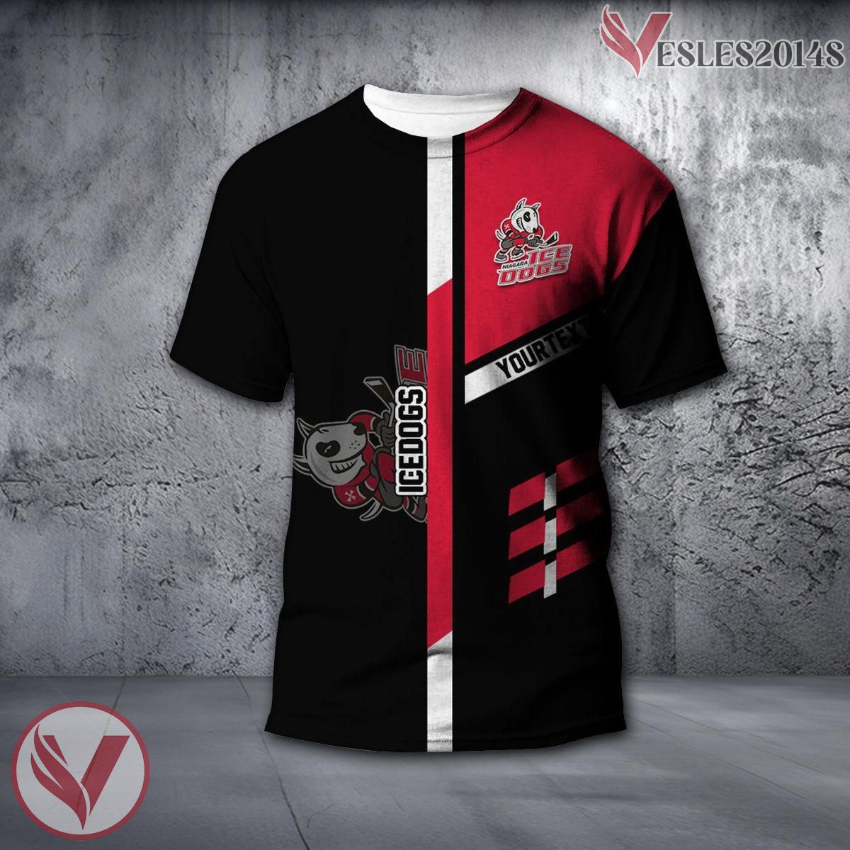 Niagara IceDogs Customizable Shirt, CA Hockey Sport Gifts For Fans - Vesles2014s
