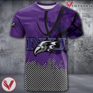 Niagara Purple Eagles Basketball Grunge Pattern Unique Personalized T Shirts - Vesles2014S